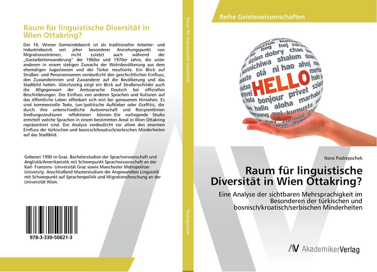 Produktbild: Raum f&uuml;r linguistische Diversit&auml;t in Wien Ottakring?