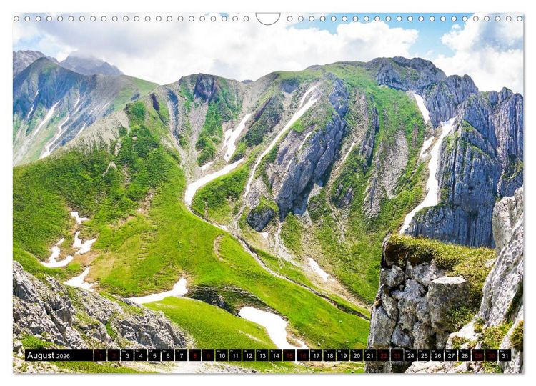 Produktbild: Wundersch&ouml;ne Zugspitzarena (Wandkalender 2026 DIN A3 quer), CALVENDO Monatskalender