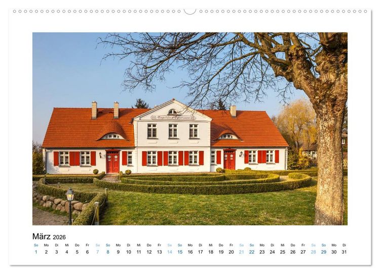 Produktbild: Fischland - Dar&szlig; - Zingst: Zwischen Meer und Bodden (hochwertiger Premium Wandkalender 2026 DIN A2 quer), Kunstdruck in Hochglanz