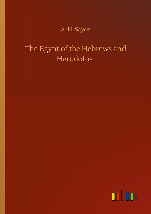 Produktbild: The Egypt of the Hebrews and Herodotos