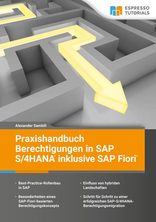 Produktbild: Praxishandbuch Berechtigungen in SAP S/4HANA inklusive SAP Fiori