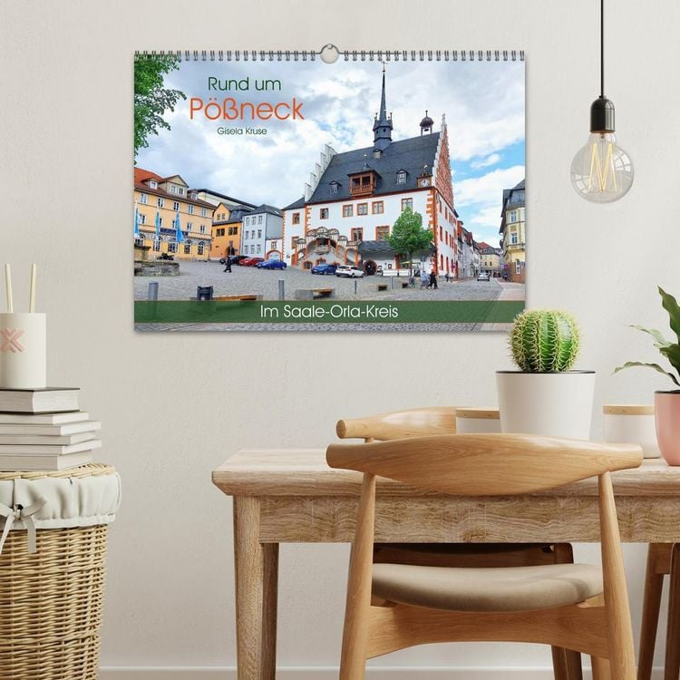 Produktbild: Rund um P&ouml;&szlig;neck - Im Saale-Orla-Kreis (Wandkalender 2026 DIN A3 quer), CALVENDO Monatskalender