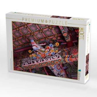 Produktbild: CALVENDO Puzzle Pohyun-Tempel im Myohyang-Gebirge | 1000 Teile Lege-Gr&ouml;&szlig;e 64x48cm Foto-Puzzle f&uuml;r gl&uuml;ckliche Stunden