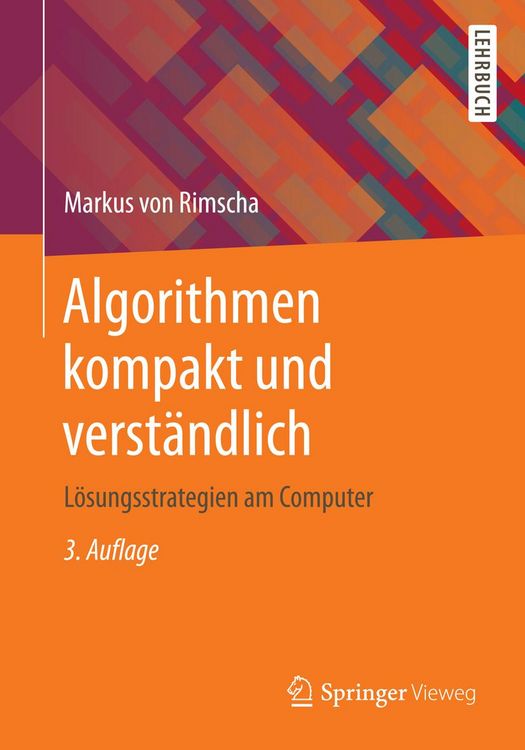 Produktbild: Algorithmen kompakt und verst&auml;ndlich