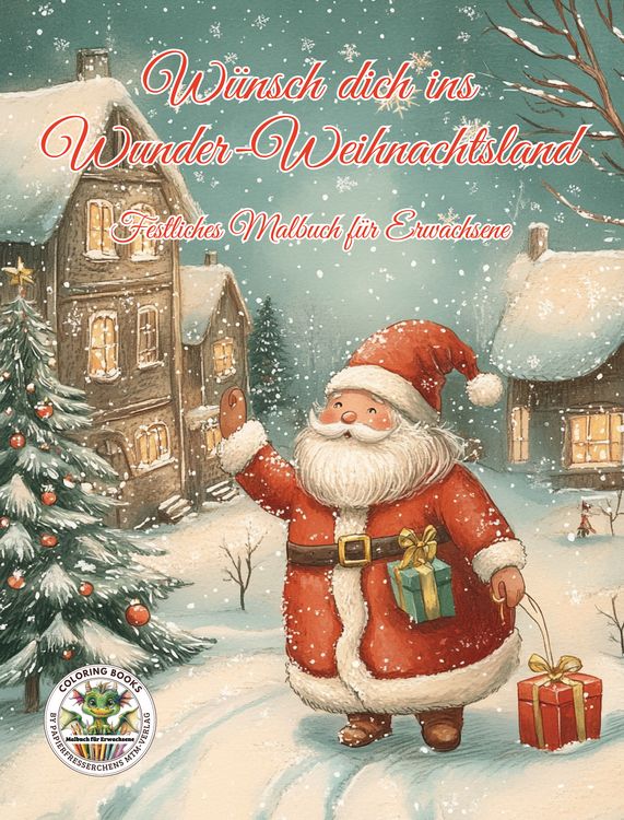 Produktbild: Wünsch dich ins Wunder-Weihnachtsland ... Festliches Malbuch für Erwachsene