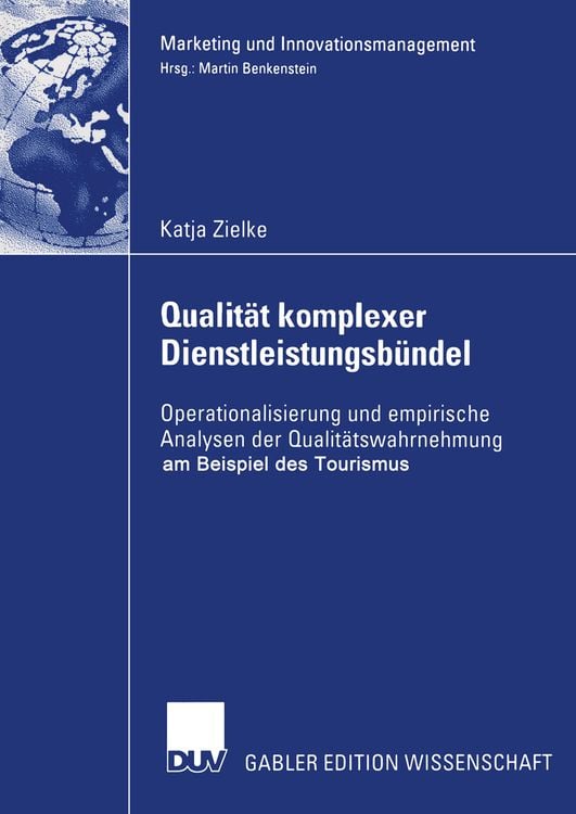 Produktbild: Qualität komplexer Dienstleistungsbündel