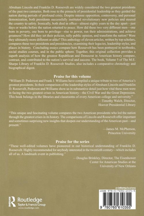 Produktbild: Franklin D.Roosevelt and Abraham Lincoln