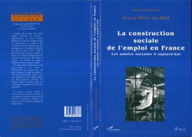 Produktbild: La construction sociale de l'emploi en France