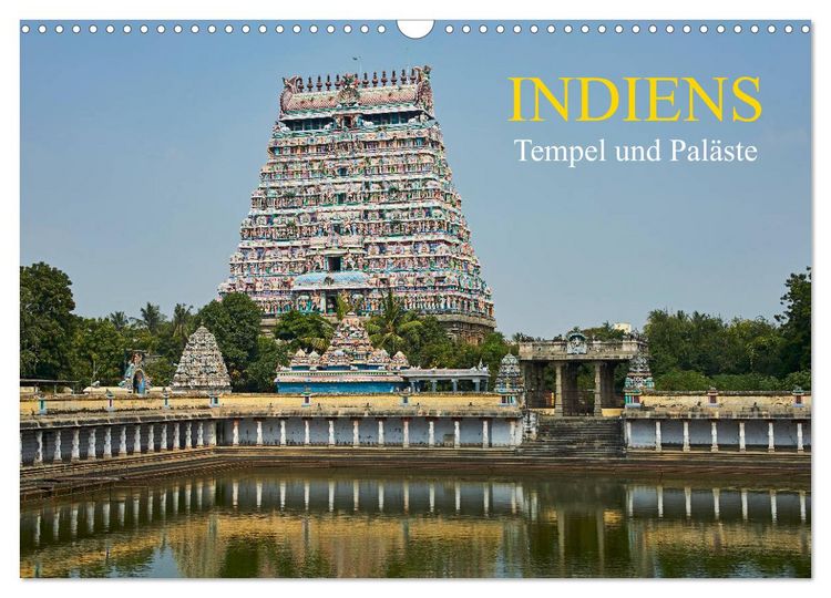Produktbild: Indiens Tempel und Pal&auml;ste (Wandkalender 2026 DIN A3 quer), CALVENDO Monatskalender