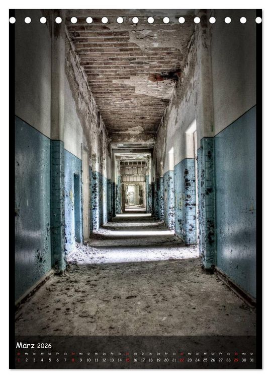 Produktbild: Lost Places II, Vergessene Orte (Tischkalender 2026 DIN A5 hoch), CALVENDO Monatskalender