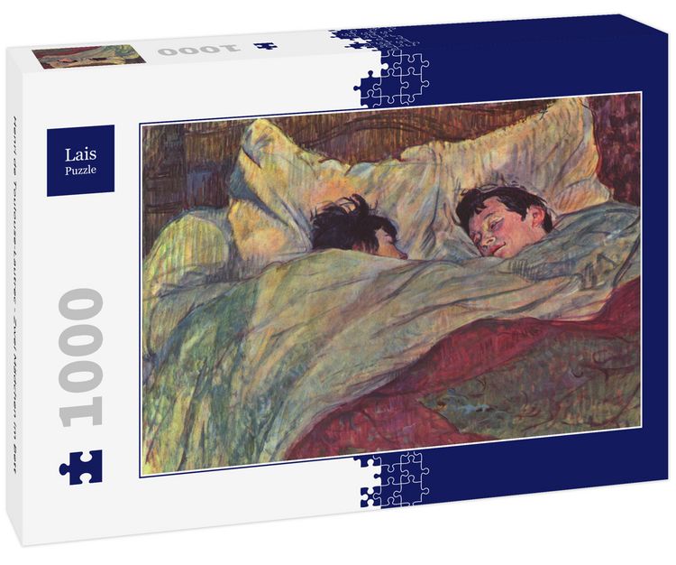 Produktbild: Lais Puzzle Henri de Toulouse-Lautrec - Zwei M&auml;dchen im Bett 1000 Teile