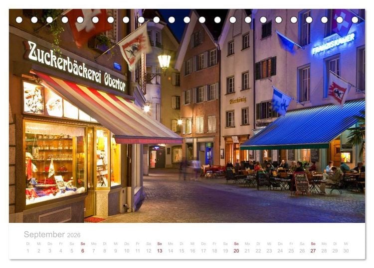 Produktbild: Graub&uuml;nden Engadin 2026 (Tischkalender 2026 DIN A5 quer), CALVENDO Monatskalender