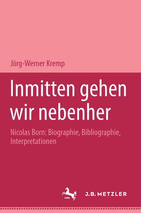 Produktbild: Inmitten gehen wir nebenher