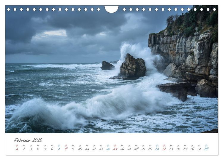 Produktbild: Naturgewalten und stille Wunder (Wandkalender 2026 DIN A4 quer), CALVENDO Monatskalender