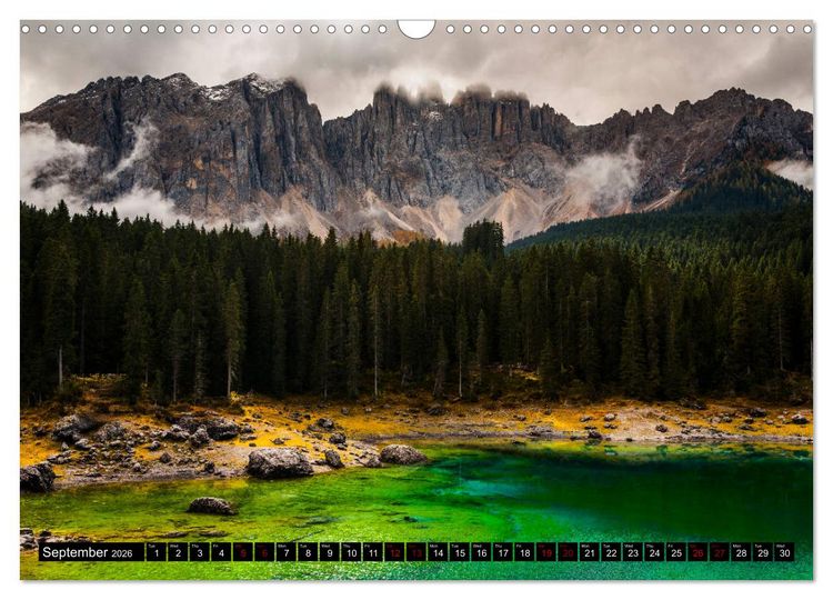 Produktbild: The Dolomites Mountains (Wall Calendar 2026 DIN A3 landscape), CALVENDO 12 Month Wall Calendar