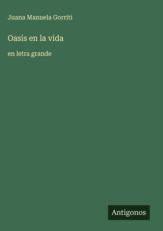 Produktbild: Oasis en la vida