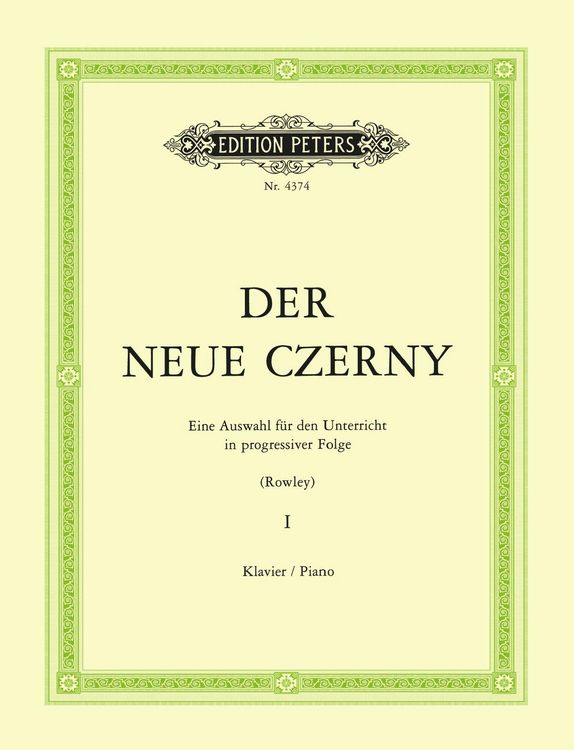 Produktbild: Der neue Czerny 1