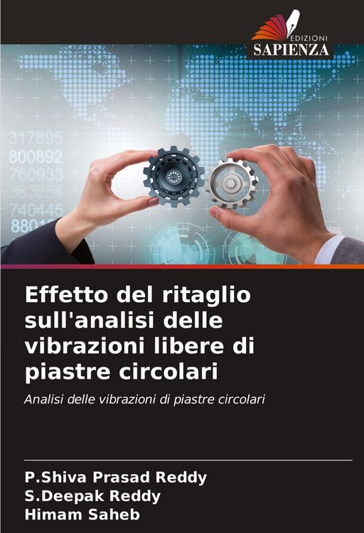Produktbild: Effetto del ritaglio sull'analisi delle vibrazioni libere di piastre circolari
