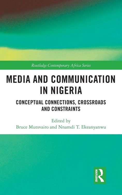 Produktbild: Media and Communication in Nigeria