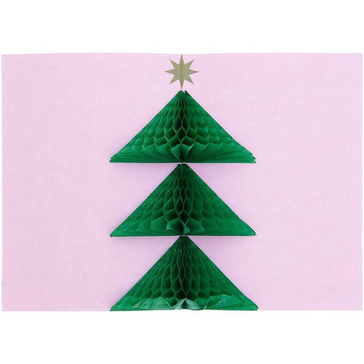 Produktbild: Pop Up Karte Merry Christmas, Tannenbaum