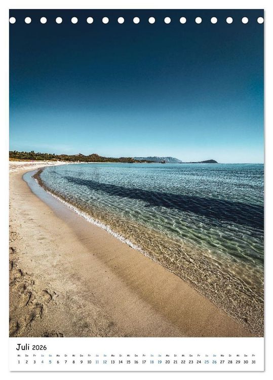 Produktbild: Magisches Sardinien (Tischkalender 2026 DIN A5 hoch), CALVENDO Monatskalender