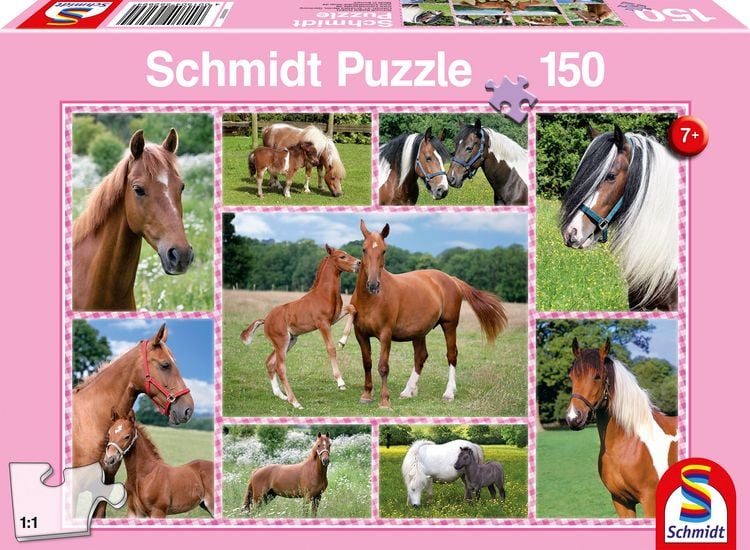 Produktbild: Puzzle Schmidt Spiele 56269 Pferdetr&auml;ume Kinder 150 Teile