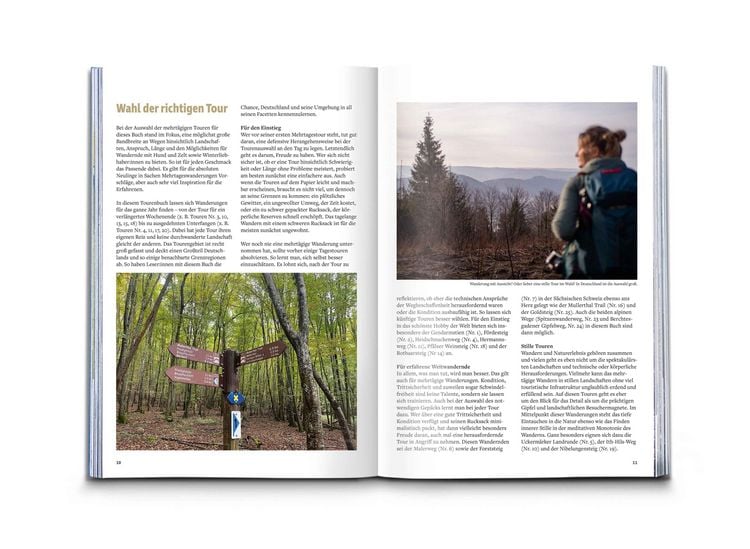 Produktbild: Weiter Wandern. 25 Mehrtagestouren in und um Deutschland