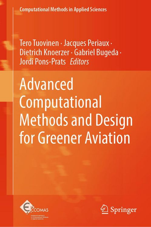 Produktbild: Advanced Computational Methods and Design for Greener Aviation