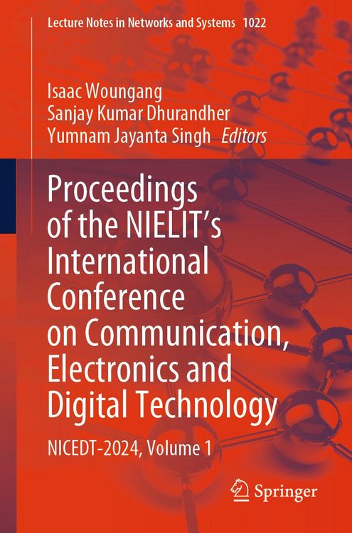Produktbild: Proceedings of the NIELIT's International Conference on Communication, Electronics and Digital Technology