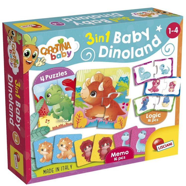 Produktbild: Carotina Baby Dinoland 3 in 1