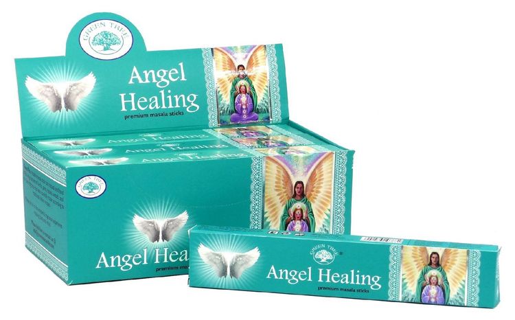 Produktbild: R&auml;ucherst&auml;bchen Green Tree "Angel Healing" 15gr.