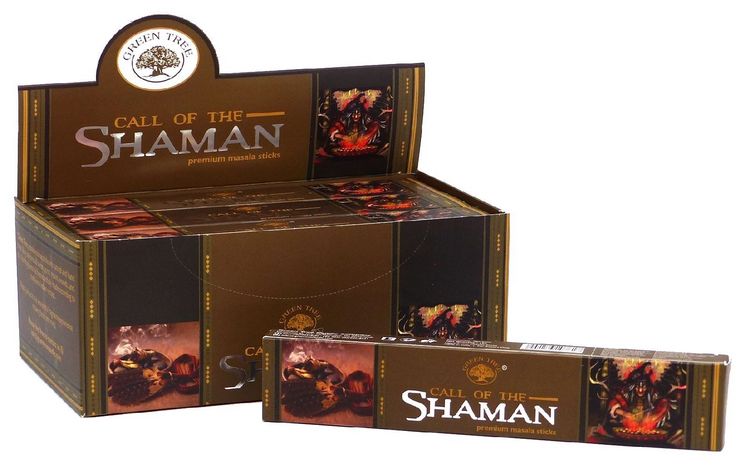 Produktbild: R&auml;ucherst&auml;bchen Green Tree "Call Of The Shaman" 15gr.