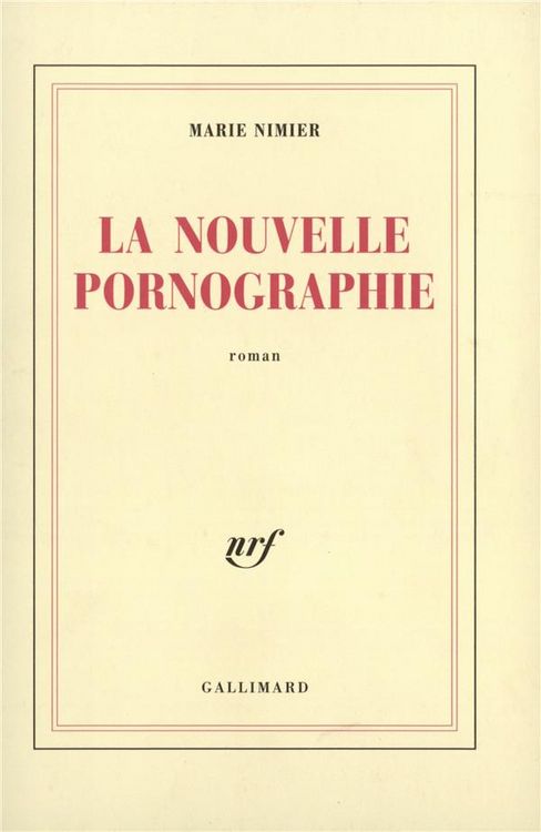 Produktbild: La nouvelle pornographie