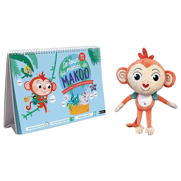 Produktbild: Makoo la Peluche + Album et Guide Pedagogique Ms-Gs