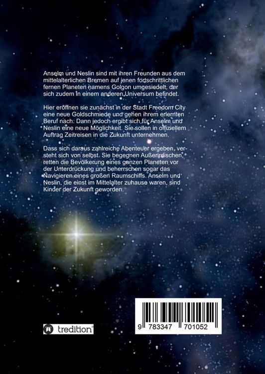 Produktbild: Anselm und Neslin in kosmischer Zukunft