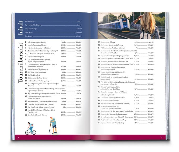 Produktbild: 45 Touren & Trips f&uuml;r das Klimaticket - &Ouml;sterreich