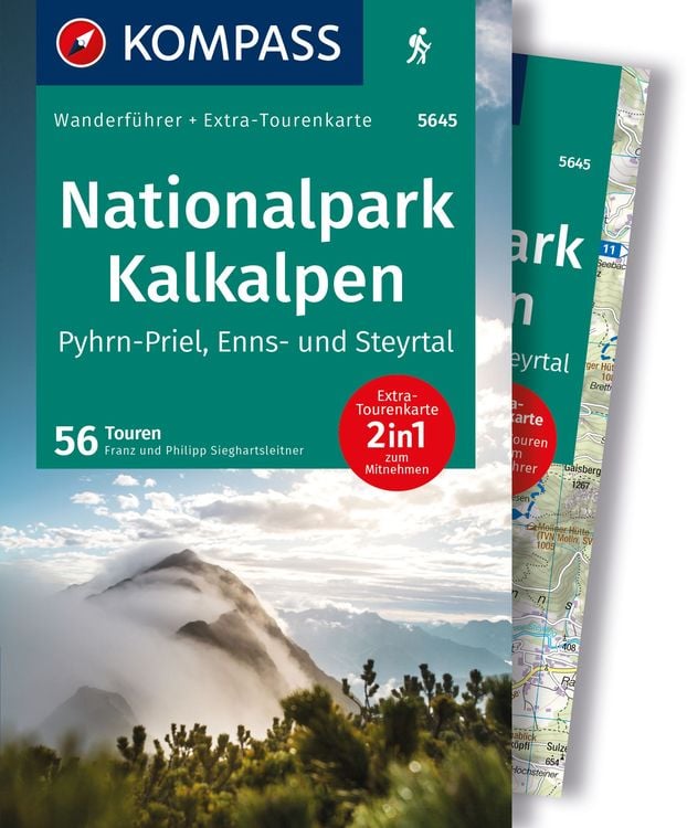 Bild vom Artikel KOMPASS Wanderführer Nationalpark Kalkalpen - Pyhrn-Priel, Enns- und Steyrtal, 56 Touren mit Extra-Tourenkarte vom Autor Franz und Philipp Sieghartsleitner