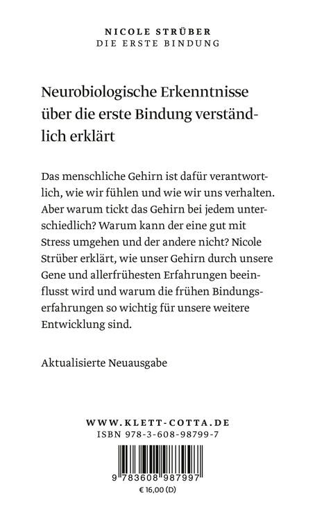 Produktbild: Die erste Bindung