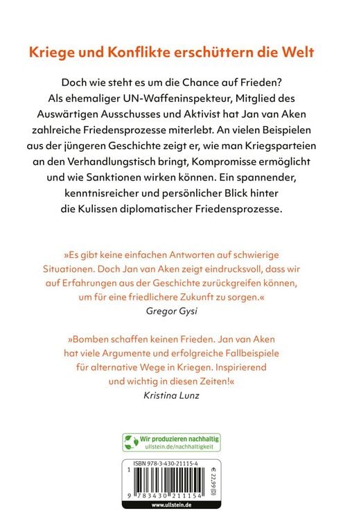 Produktbild: Worte statt Waffen