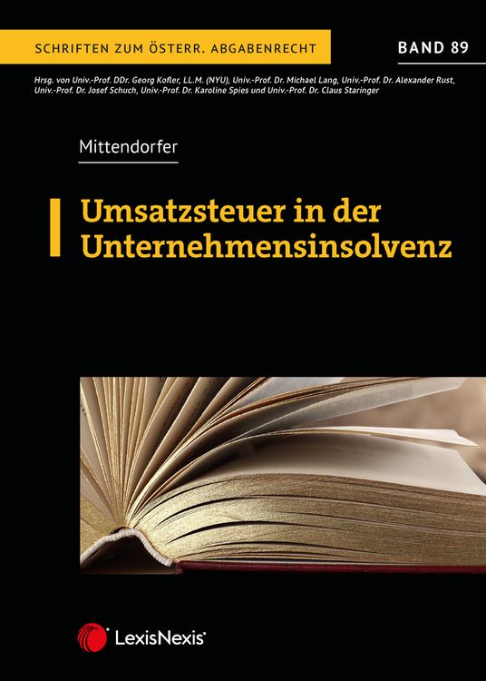 Produktbild: Umsatzsteuer in der Unternehmensinsolvenz