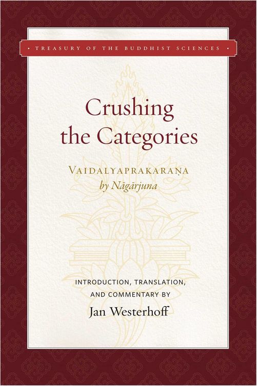 Produktbild: Crushing the Categories (Vaidalyaprakarana)