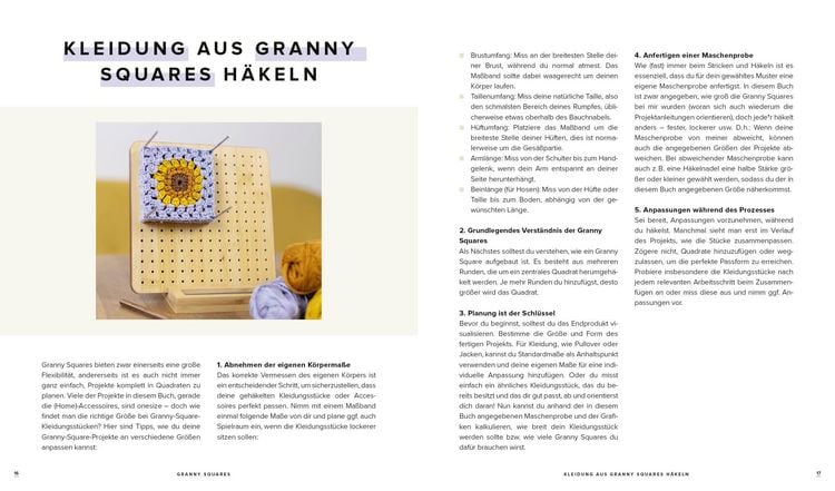 Produktbild: Quadratisch, praktisch, Granny Squares! 15 Häkelprojekte | 40 Muster | 1000 Möglichkeiten