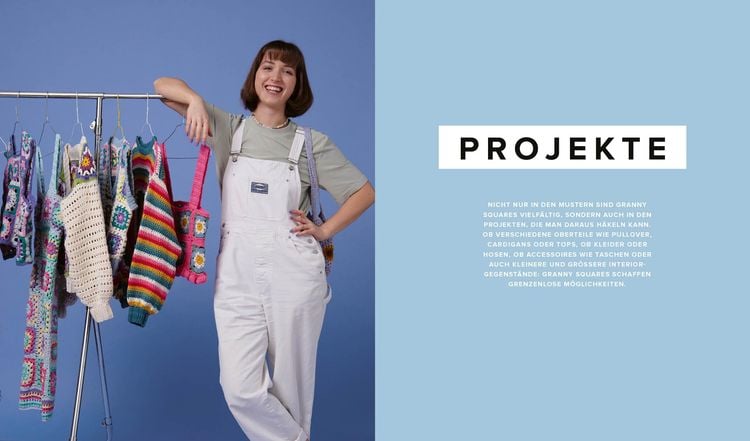Produktbild: Quadratisch, praktisch, Granny Squares! 15 Häkelprojekte | 40 Muster | 1000 Möglichkeiten
