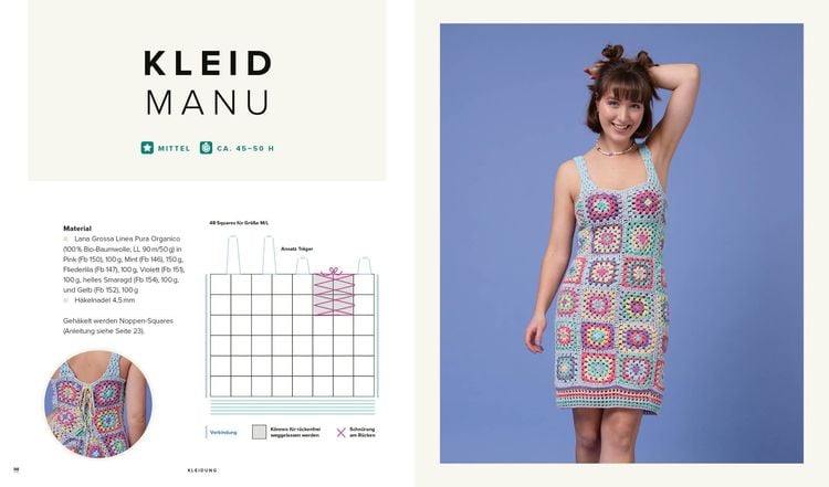 Produktbild: Quadratisch, praktisch, Granny Squares! 15 Häkelprojekte | 40 Muster | 1000 Möglichkeiten