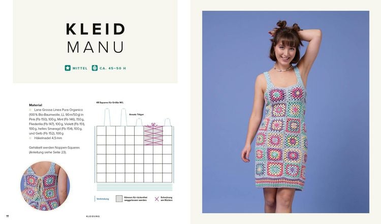Produktbild: Quadratisch, praktisch, Granny Squares! 15 H&auml;kelprojekte | 40 Muster | 1000 M&ouml;glichkeiten