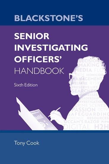 Produktbild: Blackstone's Senior Investigating Officers' Handbook