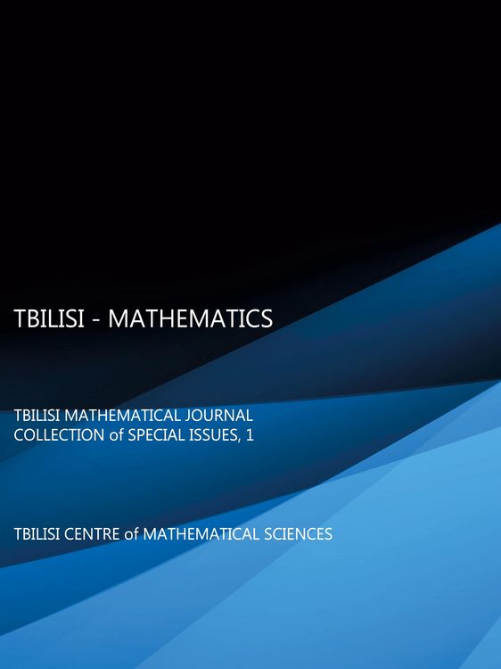 Produktbild: Tbilisi - Mathematics