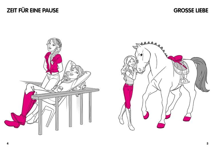 Produktbild: Schleich® Horse Club™ – Neon-Malspass