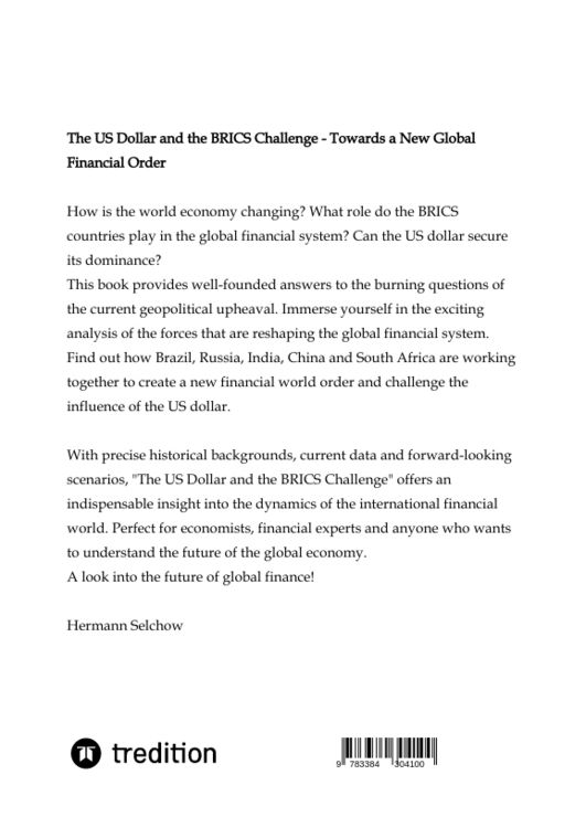 Produktbild: The US Dollar and the BRICS Challenge