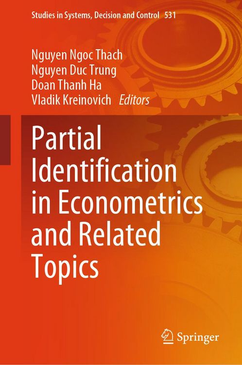 Produktbild: Partial Identification in Econometrics and Related Topics